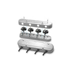 2-Piece Chevrolet Script Valve Cover Gen III/iv LS Natural Chevrolet Gen III/iv LS Cast Aluminum Coil-Mounting Base & Integrated Coil Cover Holley