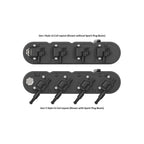 2-Piece Chevrolet Script Valve Cover Gen III/iv LS Satin Black Machined Chevrolet Gen III/iv LS Cast Aluminum Coil-Mounting Base & Integrated Coil Cover Holley