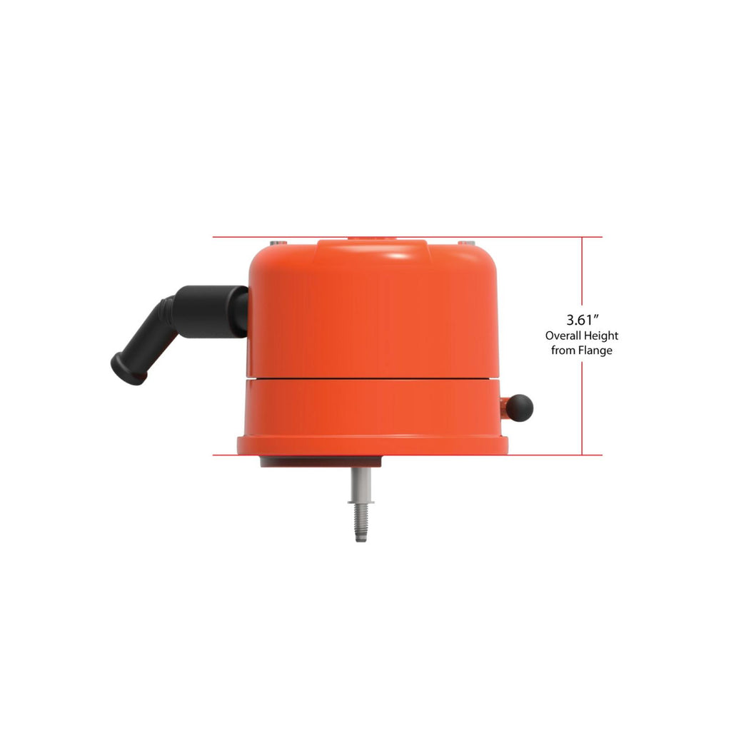 2-Piece Chevrolet Script Valve Cover Gen III/iv LS Factory Orange Machined Chevrolet Gen III/iv LS Cast Aluminum Coil-Mounting Base & Integrated Coil Cover Holley