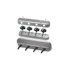 2-Piece Finned Valve Cover Gen III/iv LS Natural Chevrolet Gen III/iv LS Cast Aluminum Coil-Mounting Base & Integrated Coil Cover Holley
