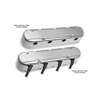 2-Piece Finned Valve Cover Gen III/iv LS Polished Chevrolet Gen III/iv LS Cast Aluminum Coil-Mounting Base & Integrated Coil Cover Holley