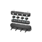 2-Piece Finned Valve Cover Gen III/iv LS Satin Black Machined Chevrolet Gen III/iv LS Cast Aluminum Coil-Mounting Base & Integrated Coil Cover Holley
