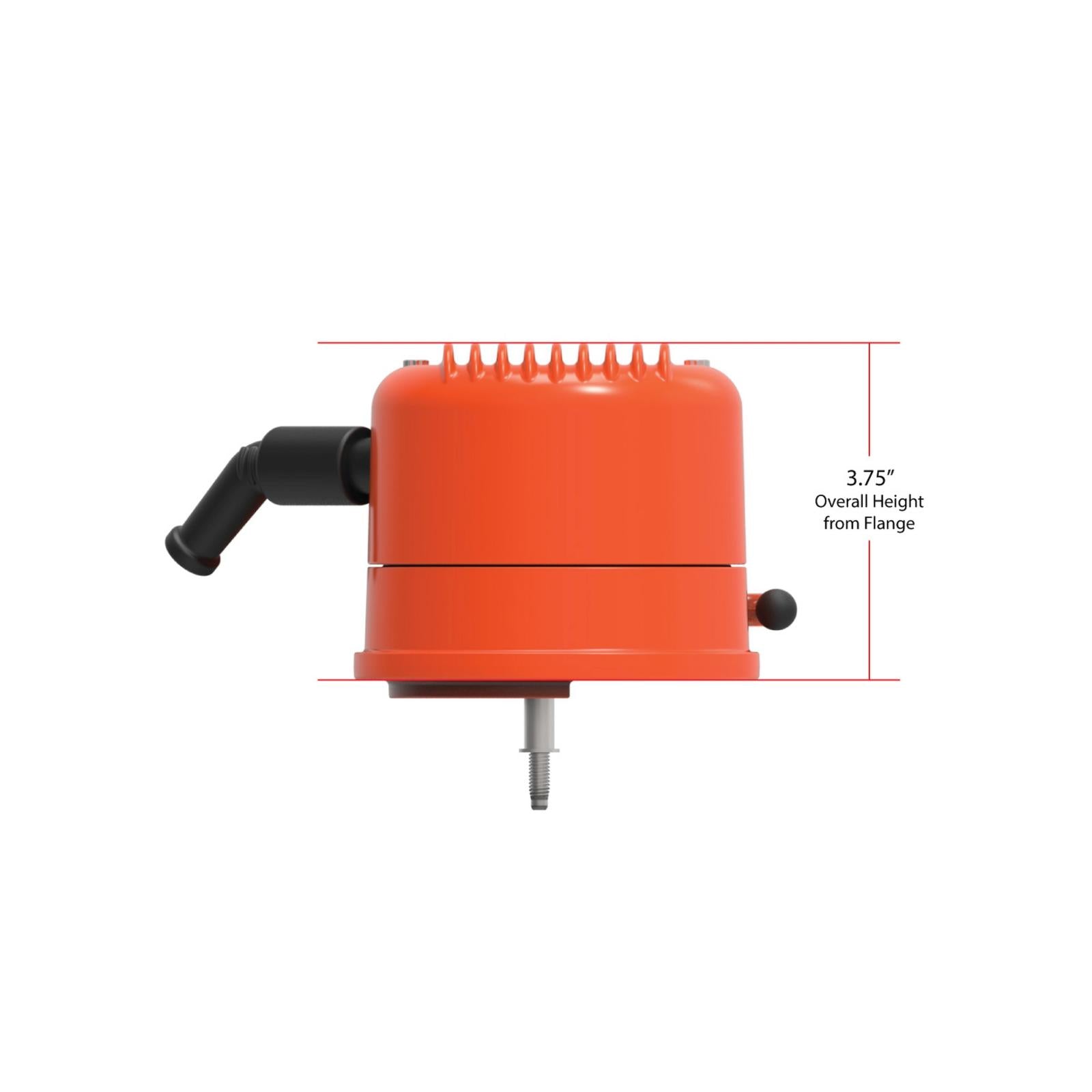 2-Piece Finned Valve Cover Gen III/iv LS Factory Orange Machined Chevrolet Gen III/iv LS Cast Aluminum Coil-Mounting Base & Integrated Coil Cover Holley