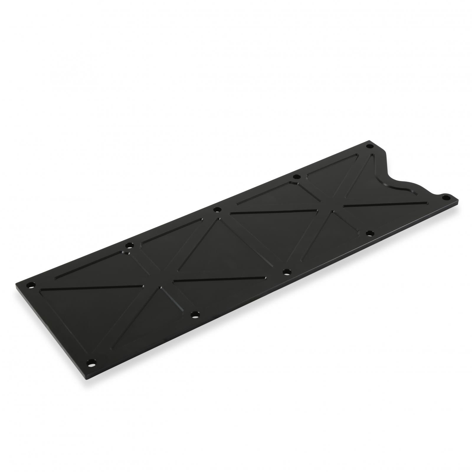 LS Valley Cover Trussed GM LS1/LS6 Trussed Valley Cover, Satin Black Finish Holley