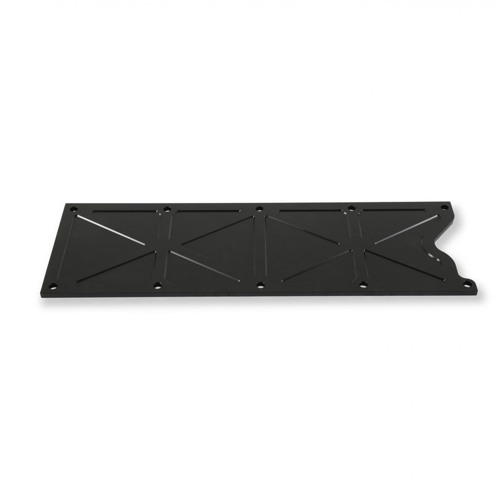 LS Valley Cover Trussed GM LS1/LS6 Trussed Valley Cover, Satin Black Finish Holley
