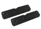 LS Valve Cover Adapter Plates Small Block Chevy to LS Black Finish Holley