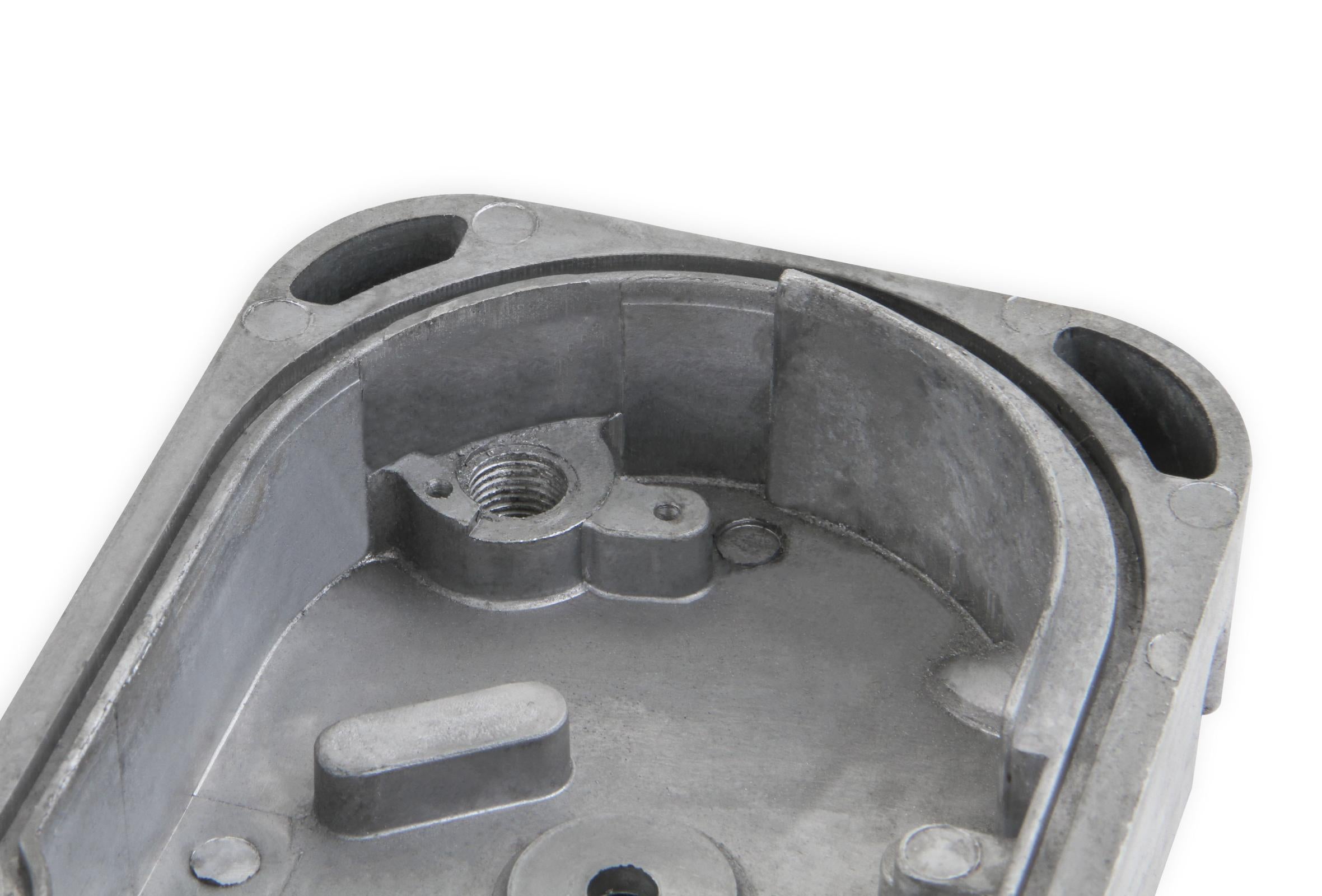 LS Valve Cover Adapter Plates Small Block Chevy to LS Natural Finish Holley