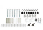 LS Valve Cover Adapter Plates Small Block Chevy to LS Natural Finish Holley
