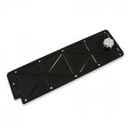 LS Valley Cover with Oil Fill Black Billet for GM LS2/LS3/LS7/LSX Applications, Trussed Design Holley