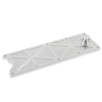LS Valley Cover with Oil Fill Natural Billet for GM LS1/LS6 Applications, Trussed Design Holley
