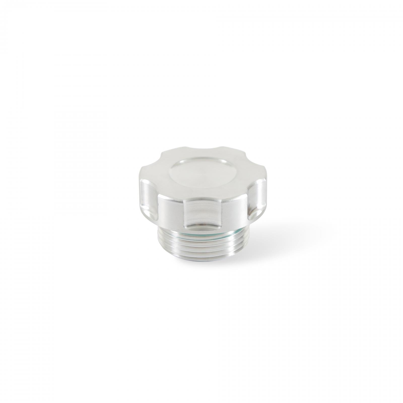 LS Valley Cover with Oil Fill Natural Billet for GM LS1/LS6 Applications, Trussed Design Holley