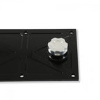 LS Valley Cover with Oil Fill Black Billet for GM LS1/LS6 Applications, Trussed Design Holley