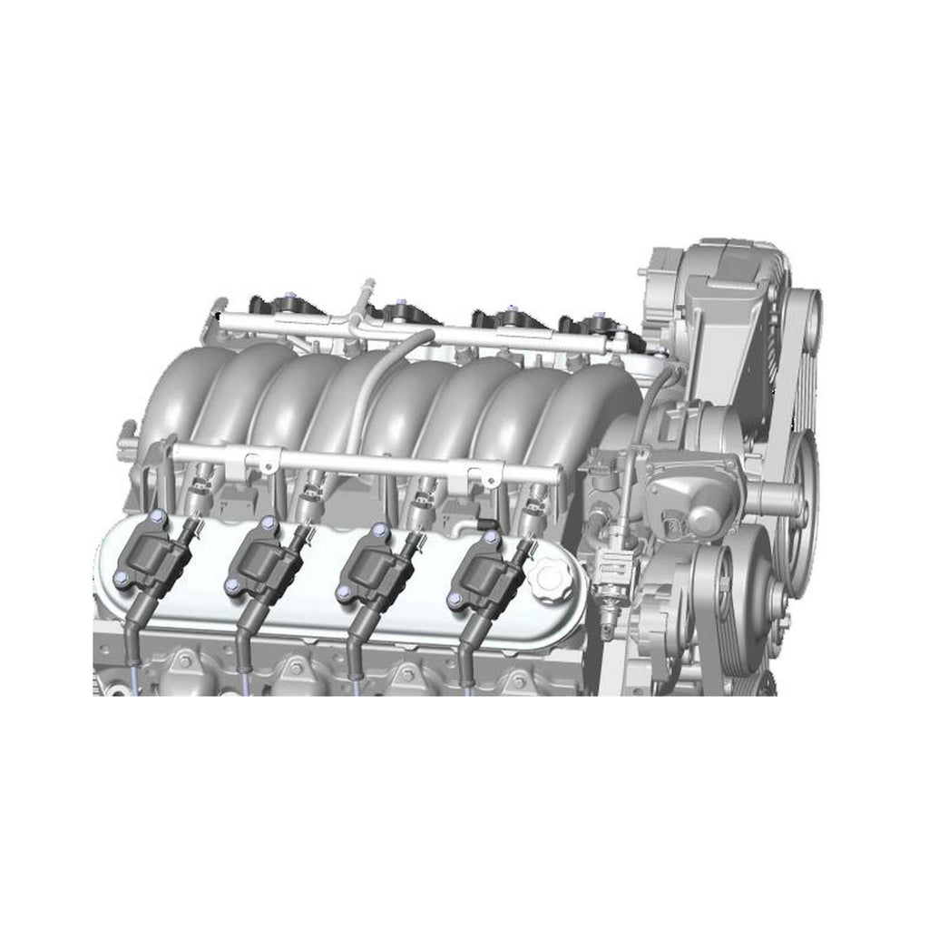 LS Valve Covers Natural Cast Standard Height LS Valve Covers W/ Coil Mounting Posts, Cast Aluminum Natural Cast Finish Holley