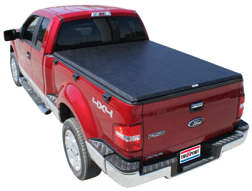 TruXport Tonneau Cover Black 1997-2003 (2004 Heritage) Ford F-150 6 Foot 6 Inch Bed Flareside Truxedo