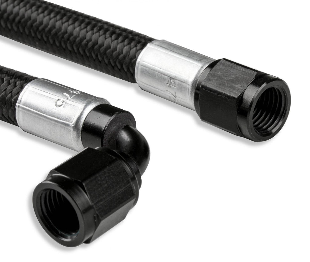 LS Steam Tube Kit W/ Black Pro-Lite 350 Hose GM LS Steam Tube Kit W/Black Pro-Lite 350 Hose Fits Most Engines W/ Hi-Ram Intake Manifold & Other Intakes W/ Room Underneath for the Earls Billet Swivel Adapters and an Hose Holley