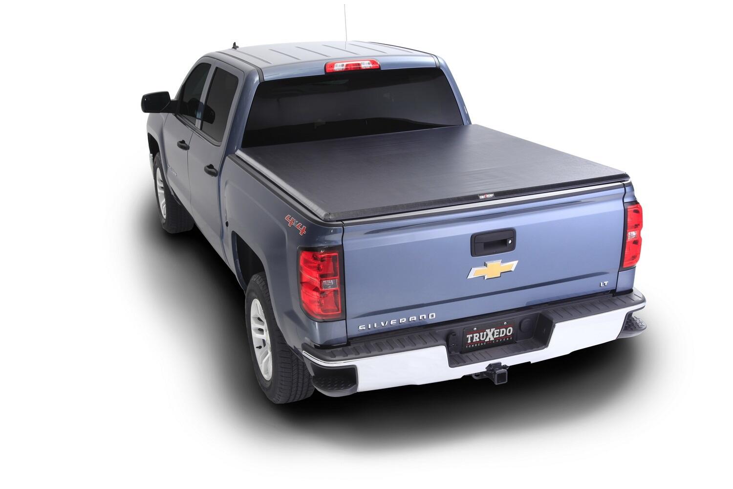 TruXport Tonneau Cover Black 2004-2009 Ford F-150 6 Foot 6 Inch Bed Flareside Truxedo