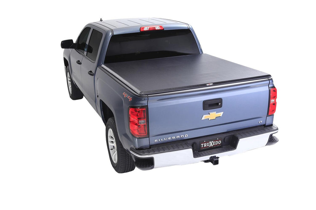 TruXport Tonneau Cover Black 2014-2018 (2019 Legacy/Limited) Silverado/Sierra 5 Foot 9 Inch Bed Truxedo