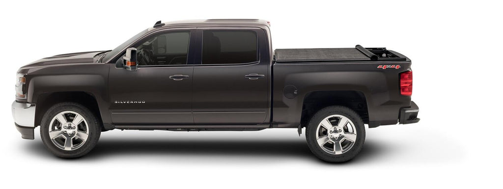 TruXport Tonneau Cover Black 2014-2018 (2019 Legacy/Limited) Silverado/Sierra 1500/2015-2019 2500 HD/3500 HD 6 Foot 6 Inch Bed Truxedo