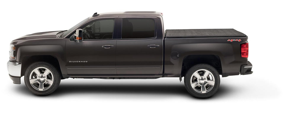 TruXport Tonneau Cover Black 2014-2018 (2019 Legacy/Limited) Silverado/Sierra 1500/2015-2019 2500 HD/3500 HD 6 Foot 6 Inch Bed Truxedo