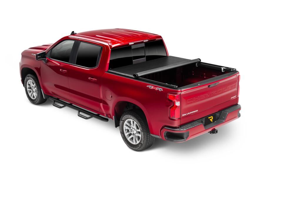 TruXport Tonneau Cover Black 2019 (New Body Style)-2026 Silverado/Sierra (without CarbonPro Bed) 5 Foot 9 Inch Bed Truxedo