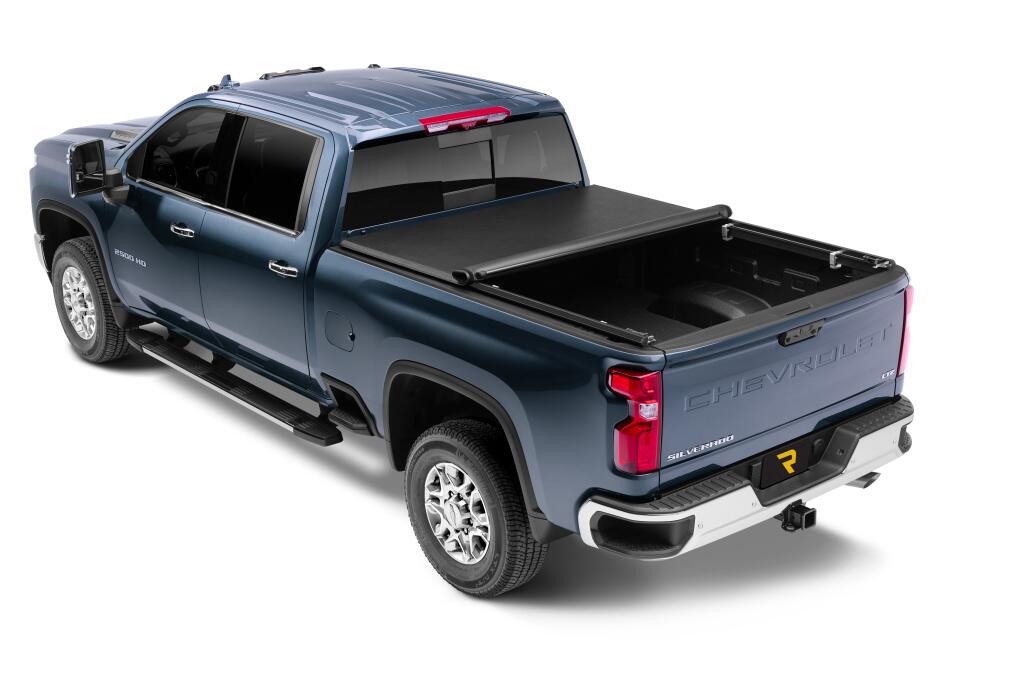 TruXport Tonneau Cover Black 2020-2026 Silverado/Sierra 2500 HD/3500 HD 6 Foot 9 Inch Bed Truxedo