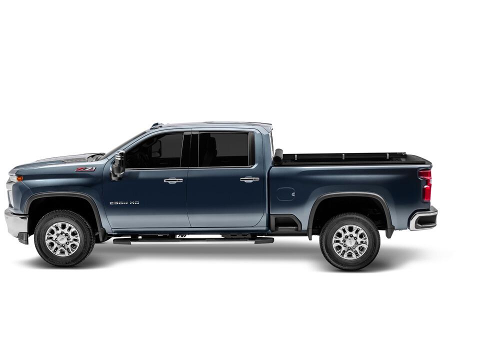 TruXport Tonneau Cover Black 2020-2026 Silverado/Sierra 2500 HD/3500 HD 6 Foot 9 Inch Bed Truxedo
