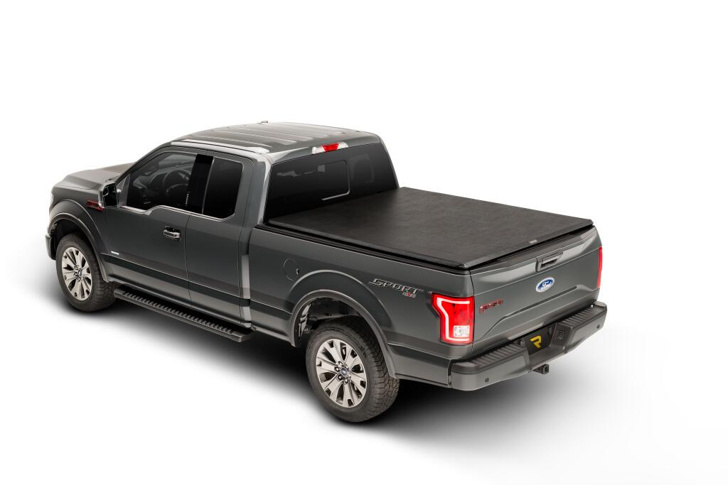 TruXport Tonneau Cover Black 2004-2008 Ford F-150 5 Foot 6 Inch Bed Truxedo