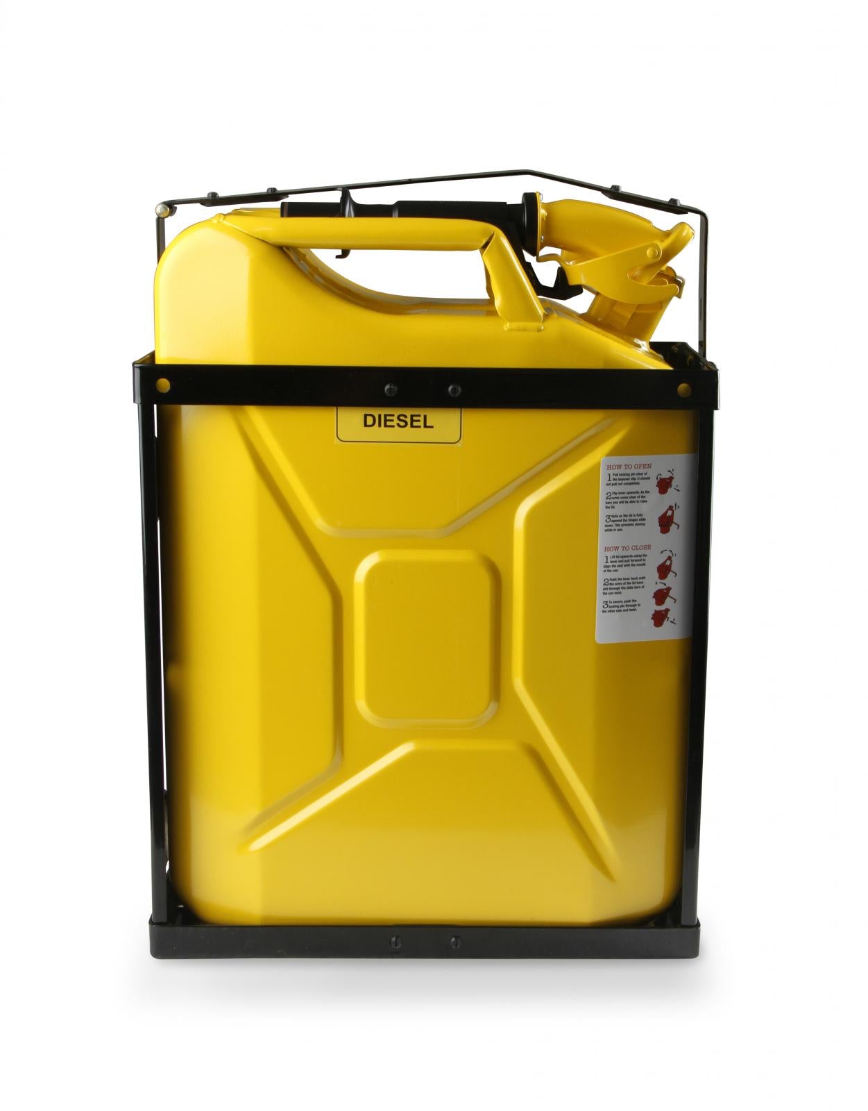 Jerry Can Mounting System Fits 5.3 Gallon 20 Liter Metal Jerry Cans Anvil Offroad