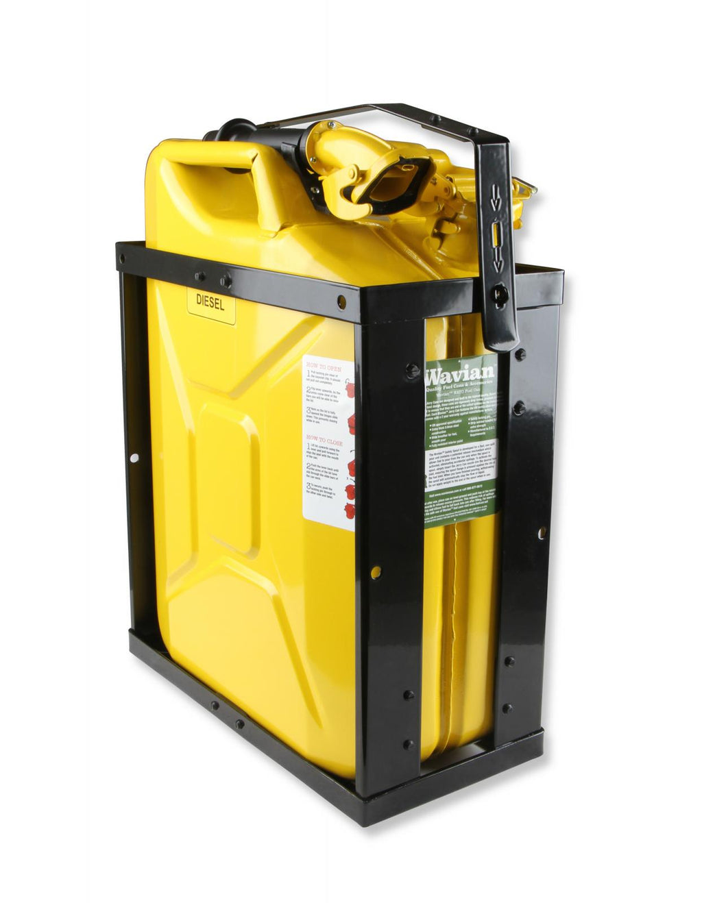 Jerry Can Mounting System Fits 5.3 Gallon 20 Liter Metal Jerry Cans Anvil Offroad