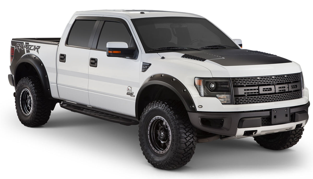 Pocket Style Fender Flare 4 PC Set For 2010-2014 F-150 Husky Liners
