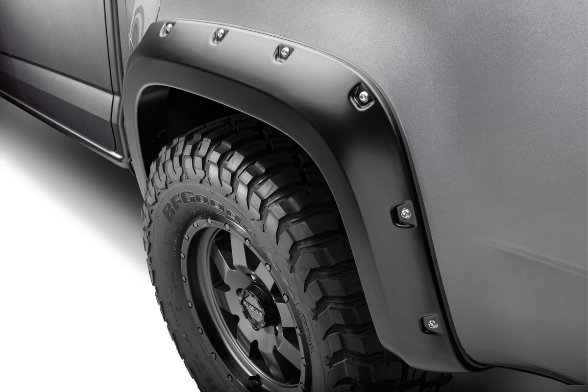 Pocket Style Fender Flare 4 PC Set For 2021-2022 Colorado 74 Bed Length Husky Liners
