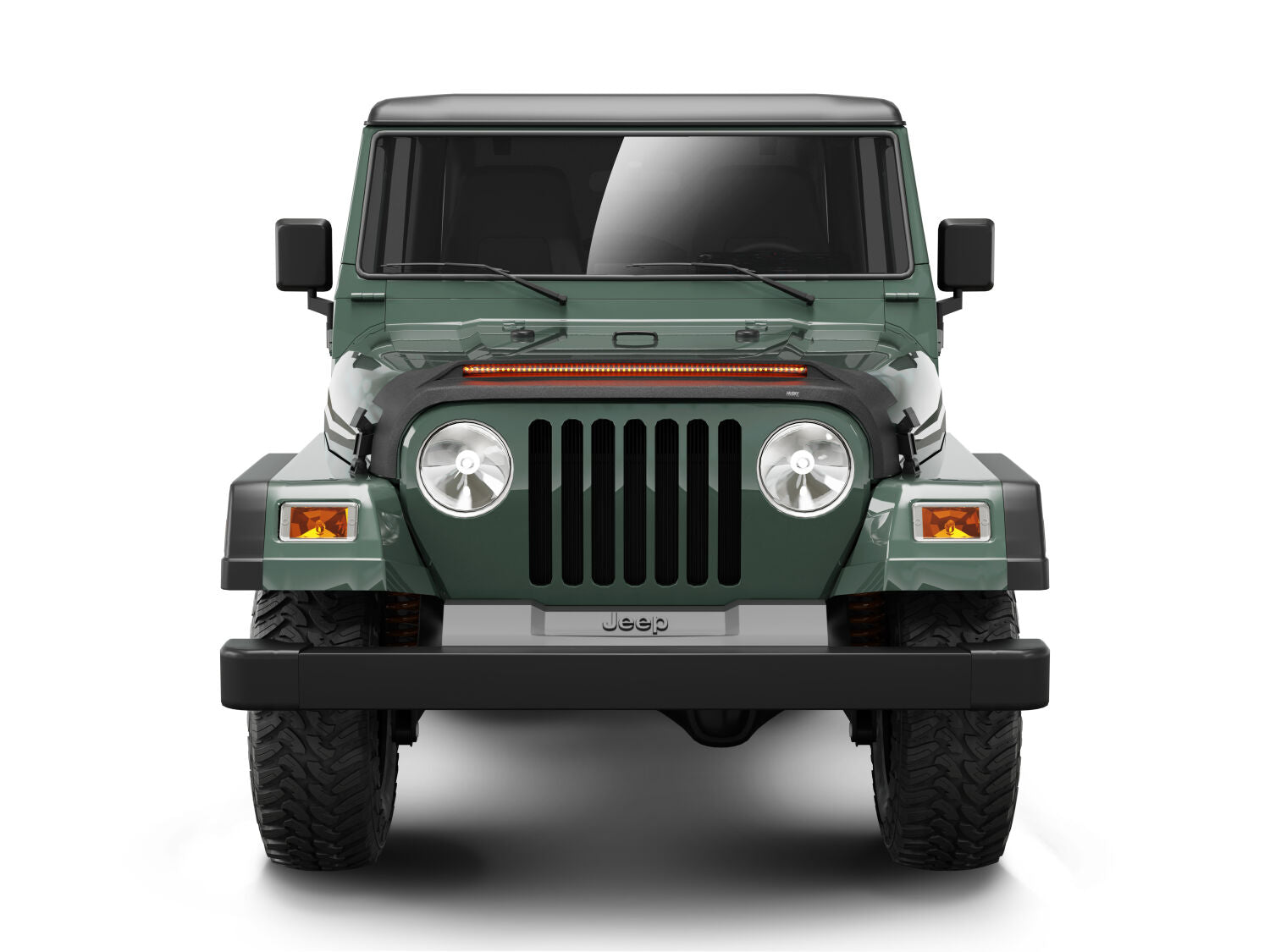 Husky Liner Aeroskin Lightshield PRO Hood Protector For 1997-2006 Jeep Wrangler Husky Liners