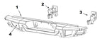 BR20 Rear Bumper Replacement 2015-2020 Ford F-150 Go Rhino