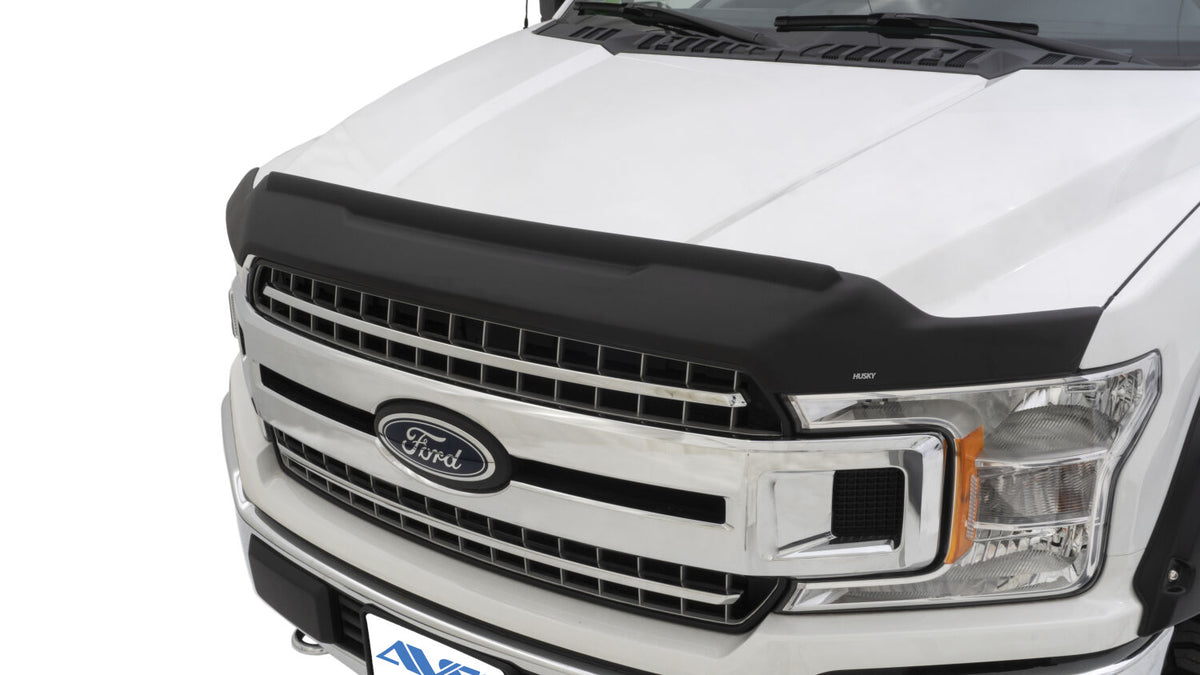 Aeroskin II Hood Protector Matte Black Low Profile For 2017-2022 F-150 Husky Liners
