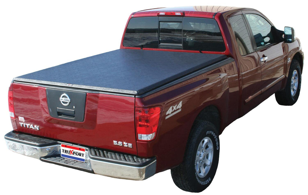 TruXport Tonneau Cover Black 2022-2026 Nissan Frontier 6 Foot 1 Inch Bed Truxedo