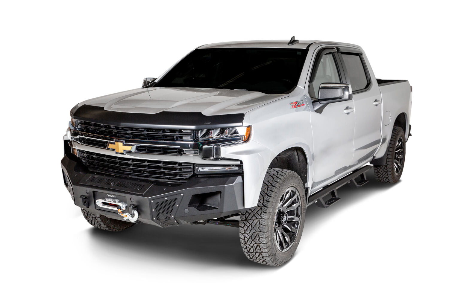 Aeroskin Hood Protector Matte Black Low Profile For 2017-2019 Silverado 2500 HD/3500 HD Husky Liners
