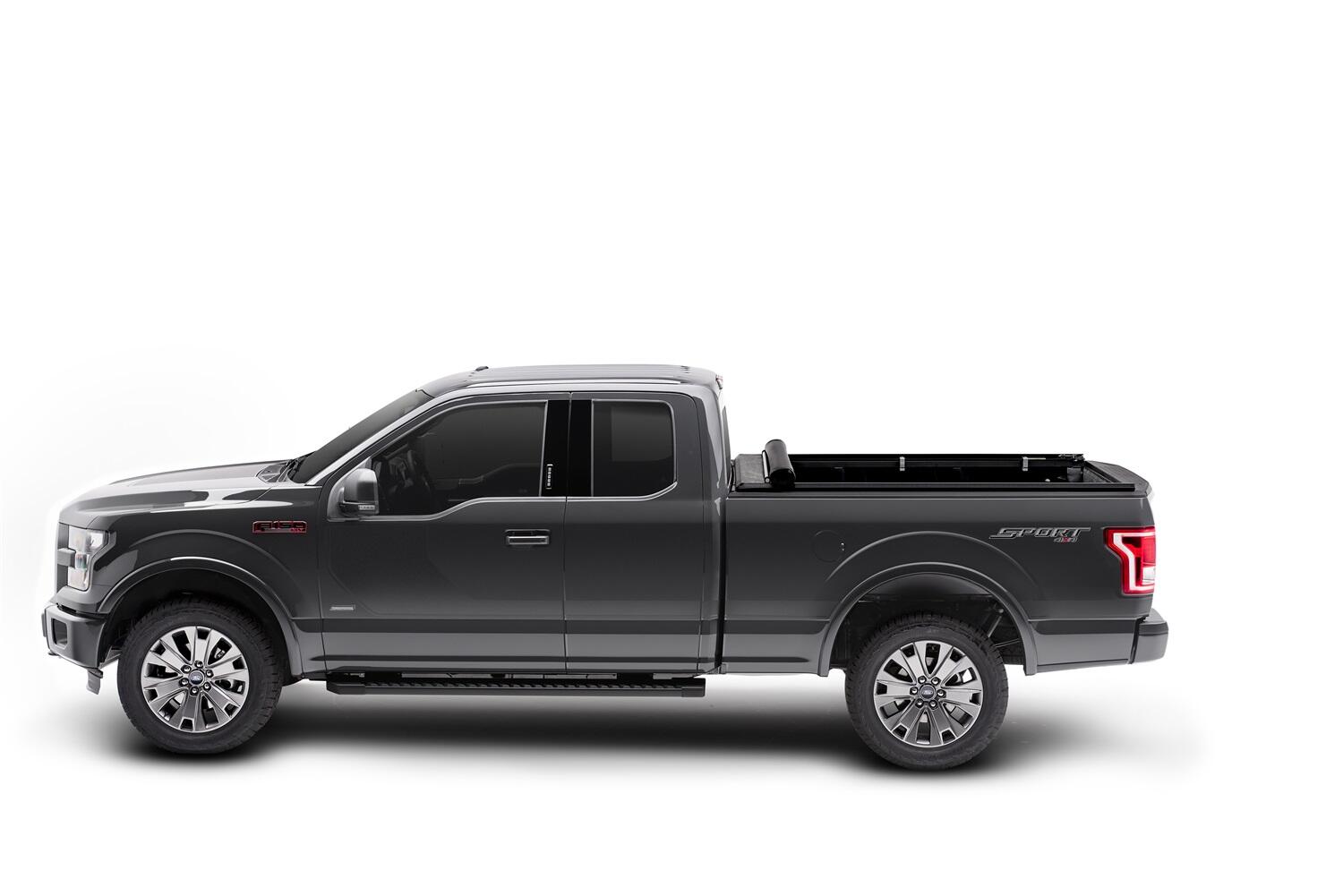 TruXport Tonneau Cover Black 2009-2014 Ford F-150 5 Foot 7 Inch Bed Truxedo