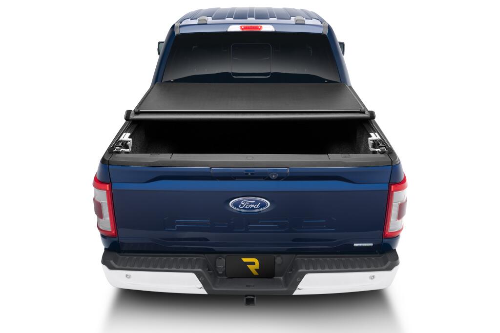 TruXport Tonneau Cover Black 2015-2025 Ford F-150 8 Foot 2 Inch Bed Truxedo