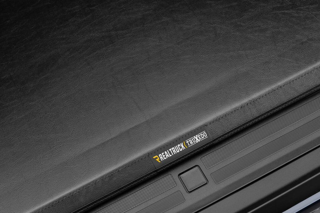 TruXport Tonneau Cover Black 2015-2025 Ford F-150 8 Foot 2 Inch Bed Truxedo