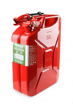 Jerry Can Red 5.3 Gallon 20 Liter Steel w/ Safety Cap and Spout Anvil Offroad