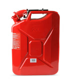Jerry Can Red 5.3 Gallon 20 Liter Steel w/ Safety Cap and Spout Anvil Offroad