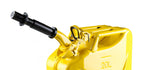 Jerry Can Yellow 5.3 Gallon 20 Liter Steel w/ Safety Cap and Spout Anvil Offroad