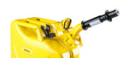 Jerry Can Yellow 5.3 Gallon 20 Liter Steel w/ Safety Cap and Spout Anvil Offroad