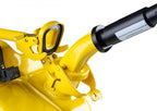 Jerry Can Yellow 5.3 Gallon 20 Liter Steel w/ Safety Cap and Spout Anvil Offroad