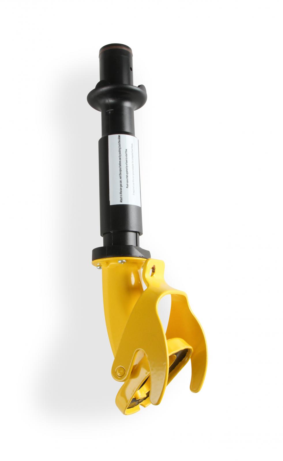 Jerry Can Yellow 5.3 Gallon 20 Liter Steel w/ Safety Cap and Spout Anvil Offroad