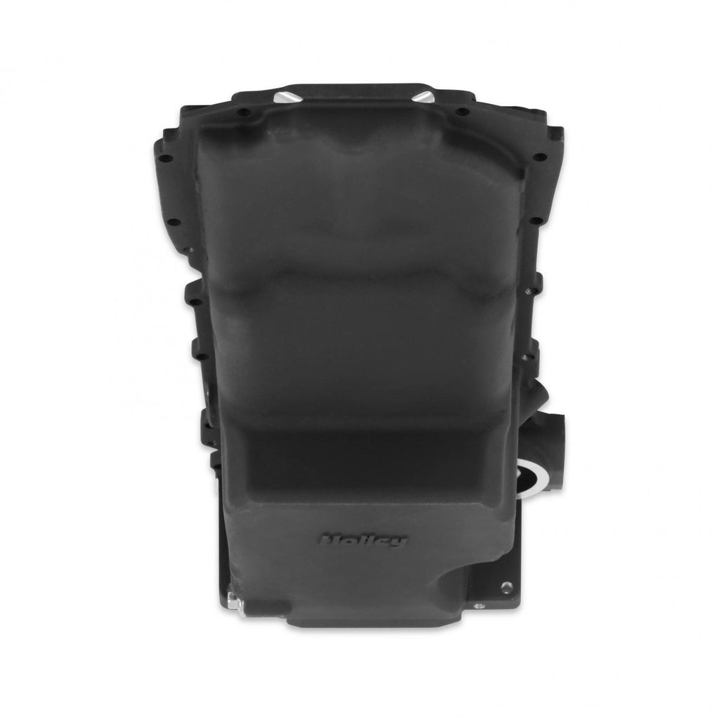 GM Gen-V LT Swap Oil Pan GM Gen V LT Swap Oil Pan Black with Turbo Oil or PVC Return Port Holley