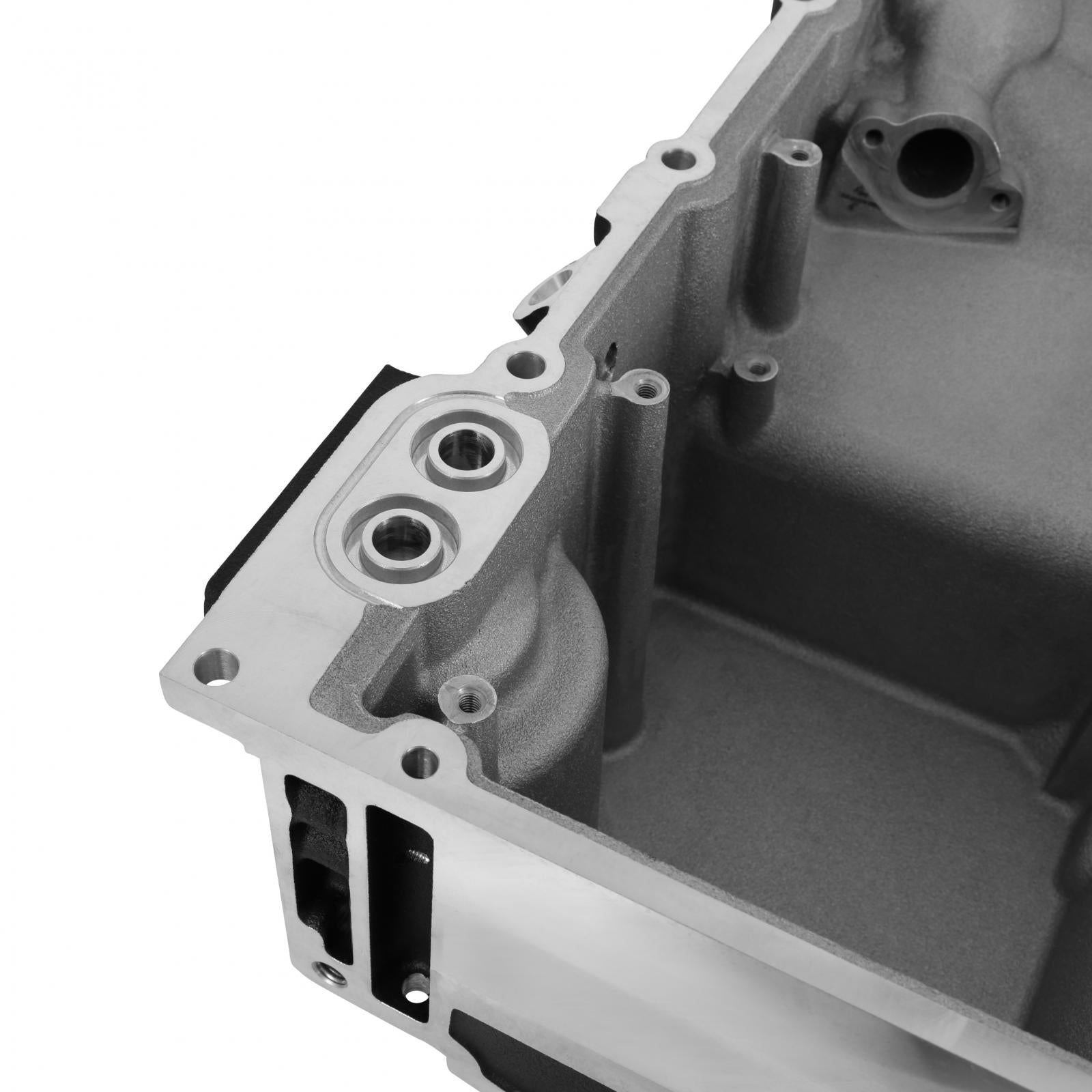 GM LT Swap Oil Pan 4WD / Truck / Off-Road Black Fits 1973-1987 GM K10 LT Swapped Trucks and Other 4WD LT Swap Projects Holley