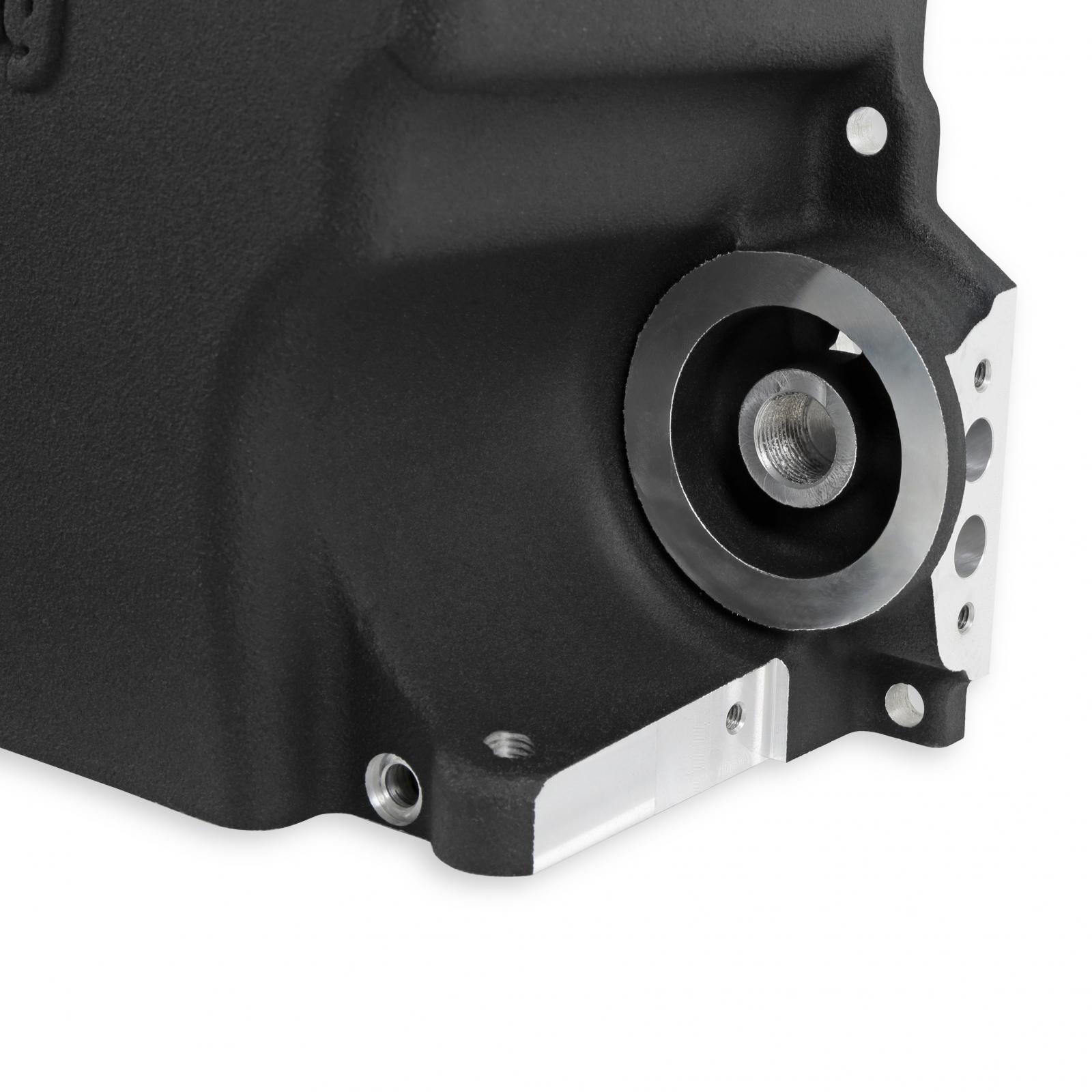 GM LS Swap Oil Pan Black Most Front Clearance Fits LS Swapped GM Muscle Car/classic Car/trucks and Any LS Swapped Vehicles Requiring Even More Clearance Than the 302-1 and 302-2 Provide Black Finish Holley