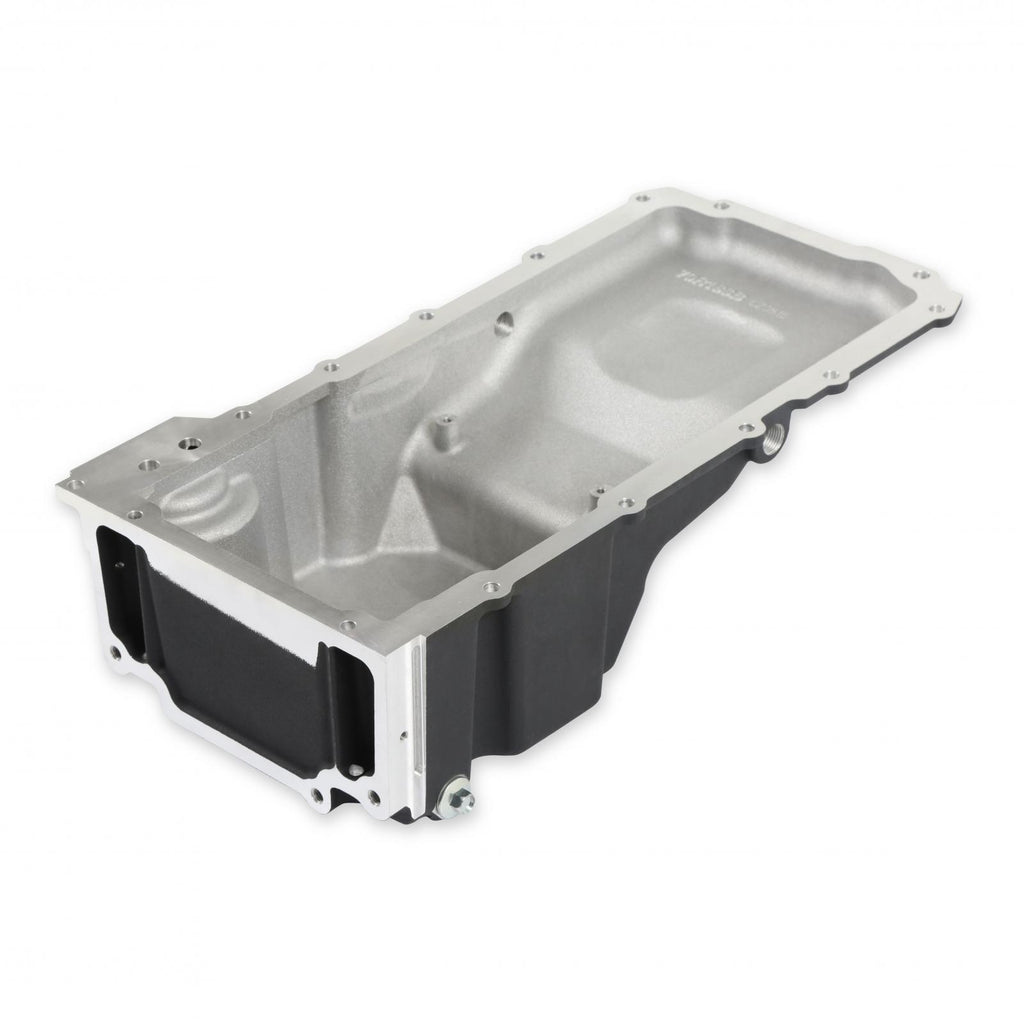 GM LS Swap Oil Pan Black Most Front Clearance Fits LS Swapped GM Muscle Car/classic Car/trucks and Any LS Swapped Vehicles Requiring Even More Clearance Than the 302-1 and 302-2 Provide Black Finish Holley