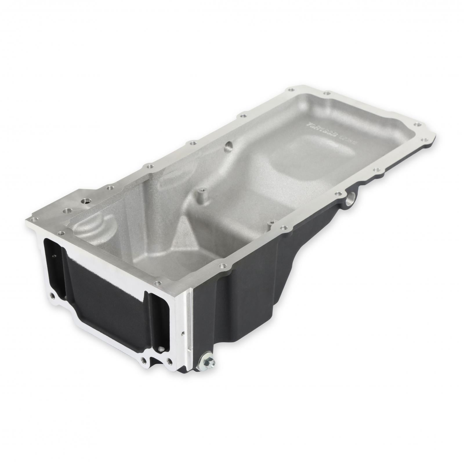 GM LS Swap Oil Pan Black Most Front Clearance Fits LS Swapped GM Muscle Car/classic Car/trucks and Any LS Swapped Vehicles Requiring Even More Clearance Than the 302-1 and 302-2 Provide Black Finish Holley